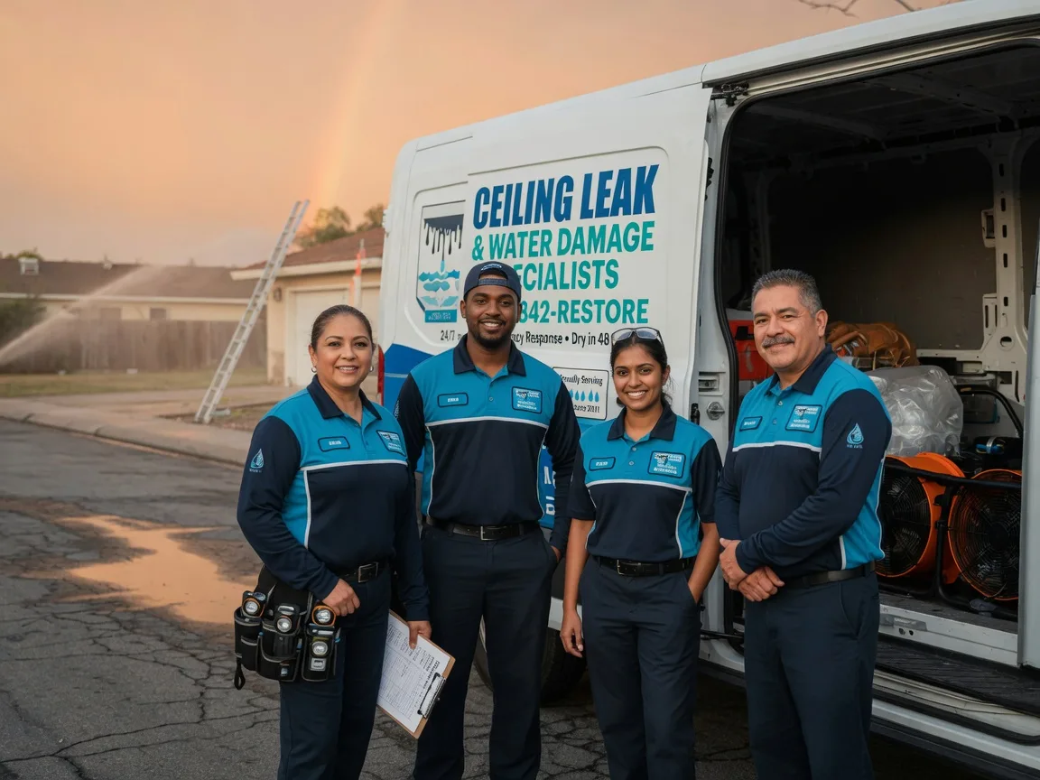 Ceiling Leak Cleanup company in Woodville, WI