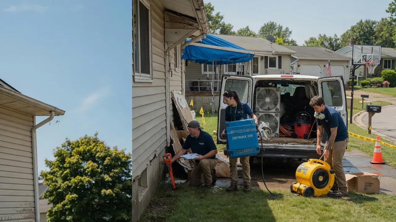 Ceiling Leak Cleanup in Woodville, WI near me